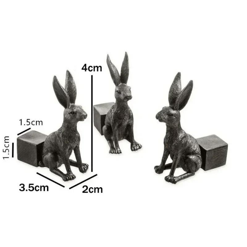 

3Pcs Flower Pot Feet Stand Animal Shape Cat Dog Rabbit Plant Pots Risers Pad Outdoor Garden Resin Pot Foot Plant Bonsai Holders