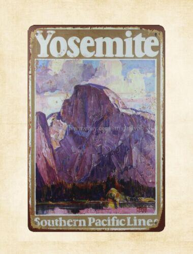 

cool wall posters Yosemite Southern Lines metal tin signAluminum 20x30cm（7.8x11.8inch）