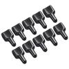 10pcs Waterproof 50A For Plug Connector Dustproof Cable Jacket Black Banana Connector Male Speaker Plug Cover Plug Connectors 4