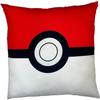 Coussin Double Face - Carré - POKEMON - Pikachu Et Starter 1G II - Microfibre - 40 X 40 Cm