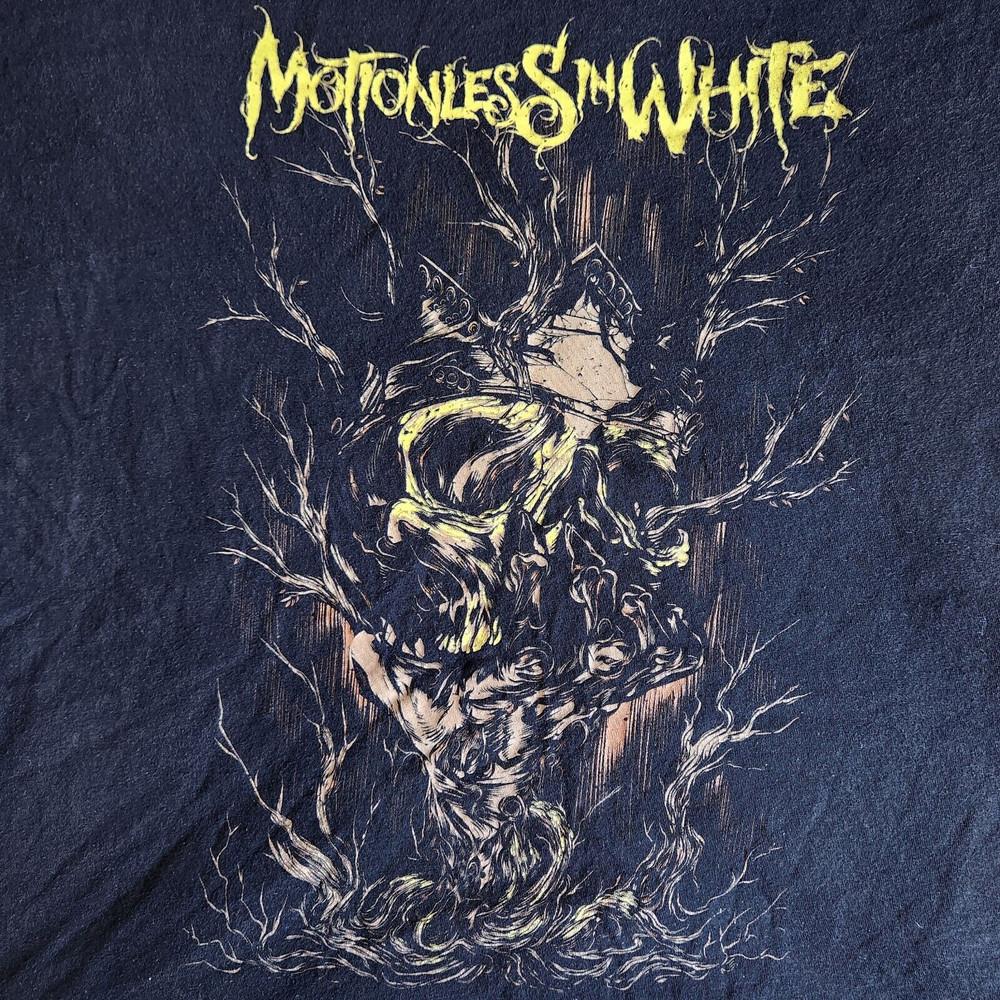 Motionless in White На сцене Группа Черная футболка Хлопок S-234XL Унисекс Футболка M