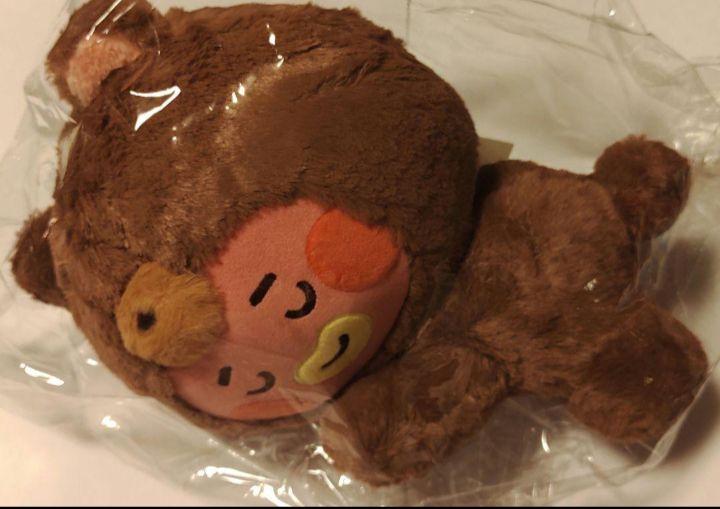 [USED] BT21 Baby Lying Down Plush Toy (FLUFFY) TATA BTS V