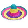 Colorful Mexican Straw Hat for Kids & Adults – Halloween, Carnival, Christmas Party Costume Accessory