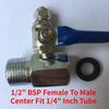 1/4" 3/8" OD Tube Tap Shut off Ball Valve POM Quick Fitting Connector Tee Elbow Reducer Aquarium RO Water Filter Reverse Osmosis