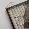 S925 Sterling Silver Bow Broken Silver Bracelet Necklace Sweet Blogger Same Handmade Design Pearl Jewelry