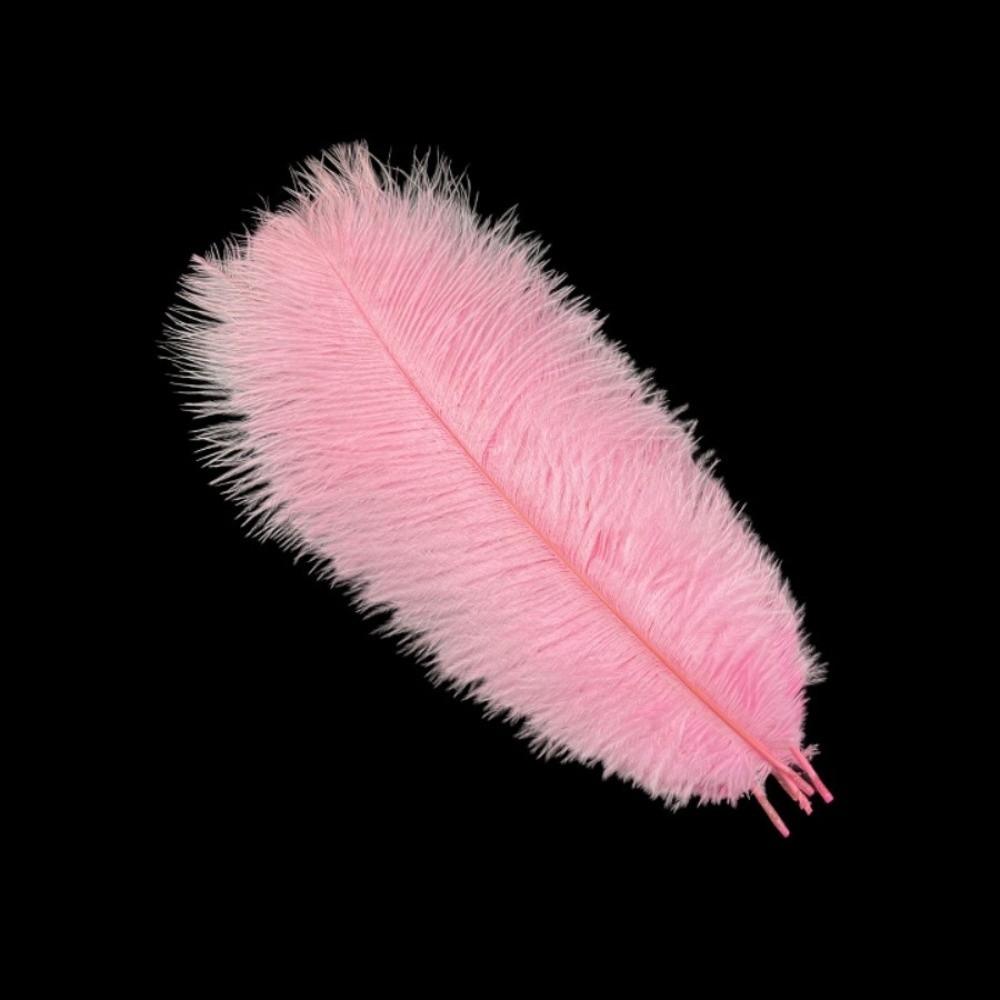 10Pcs Gifts 15-20cm Ostrich Feathers Stage Props Table Accessories Ostrich Plumes Fluffy DIY Feather Accessories Home Decoration
