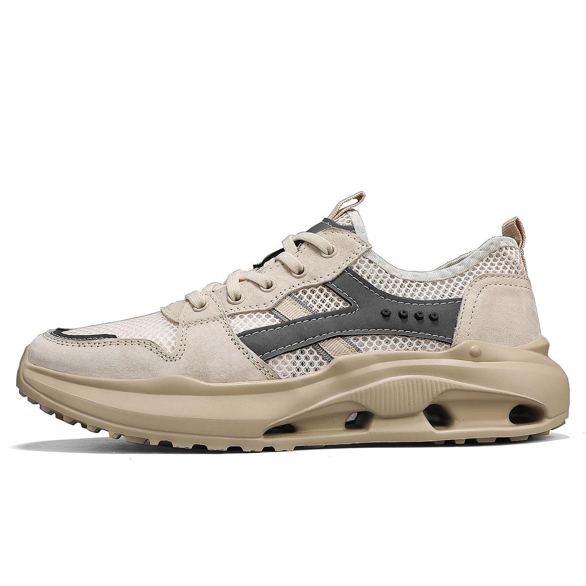 Летние дышащие спортивные кроссовки с сеткой для мужчин — фото 7