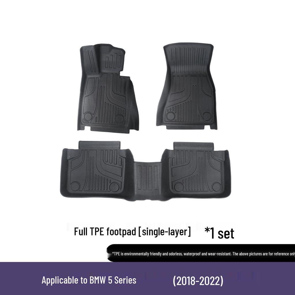 Eco-friendly Custom TPE Floor Mats for BMW 5 Series Li