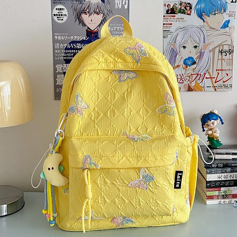 Japanese Niche Casual Schoolbags with High Appearance and Large Capacity Versatile Commuting Backpacks for Junior High School Students