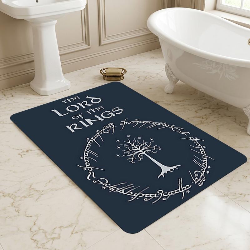 Lord Rings Living Room Nonslip Area Rug Soft Carpet For Bedroom Game Playroom Sofa Office Home Decor Doormat Christmas Gift C926581