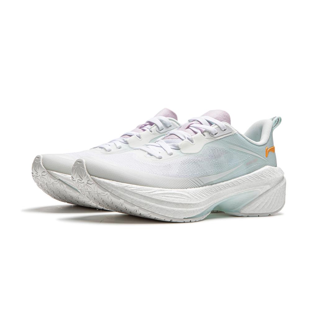 Li Ning WuShi 5S 4.0 Running Shoes Women's Low Top Standard White/Aqua Blue ARSU008-8