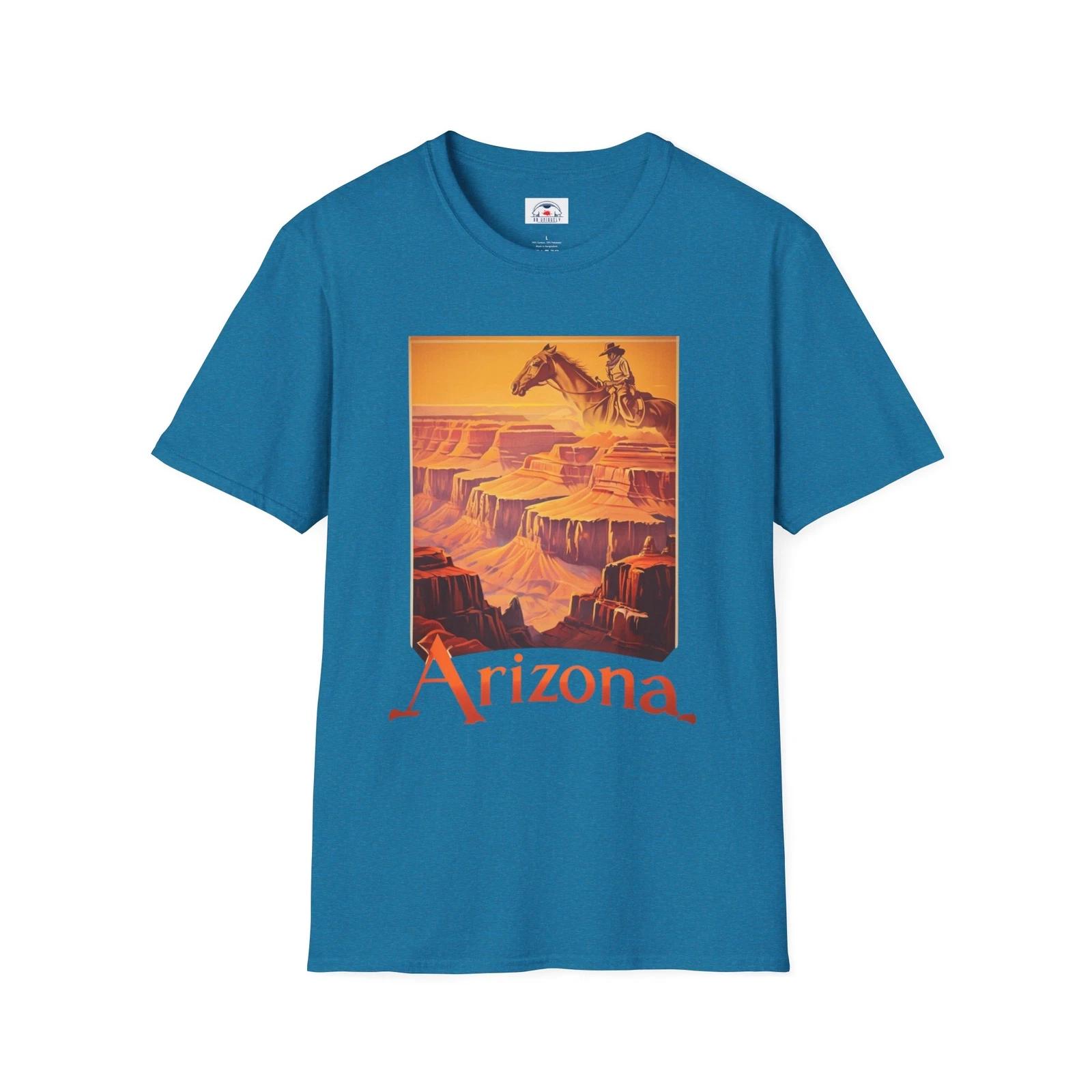 Arizona Graphic Tee Softstyle Unisex T-Shirt Vintage Arizona Shirt Gift for her XL