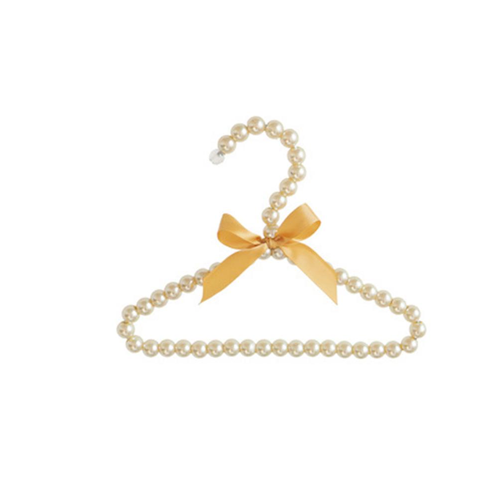 

1 шт. детские вешалки для одежды, детские пластиковые вешалки с жемчугом, вешалка для детской одежды, мини-вешалки для домашних животных, шкаф, вешалка для детского пальто 20cm слоновая кость