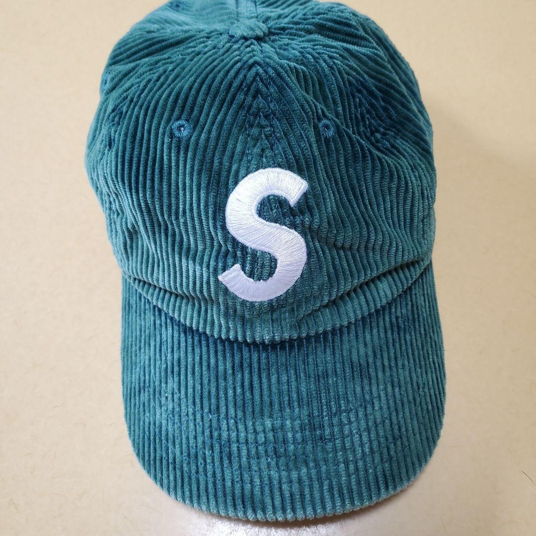 Used Supreme Corduroy S Logo 6-Panel Green
