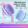 Shampoo Brush, Massage Comb, Not Easy To Tie Knots, Comfortable Shampoo Head Cleaning Bath Brush, Wet and Dry Use