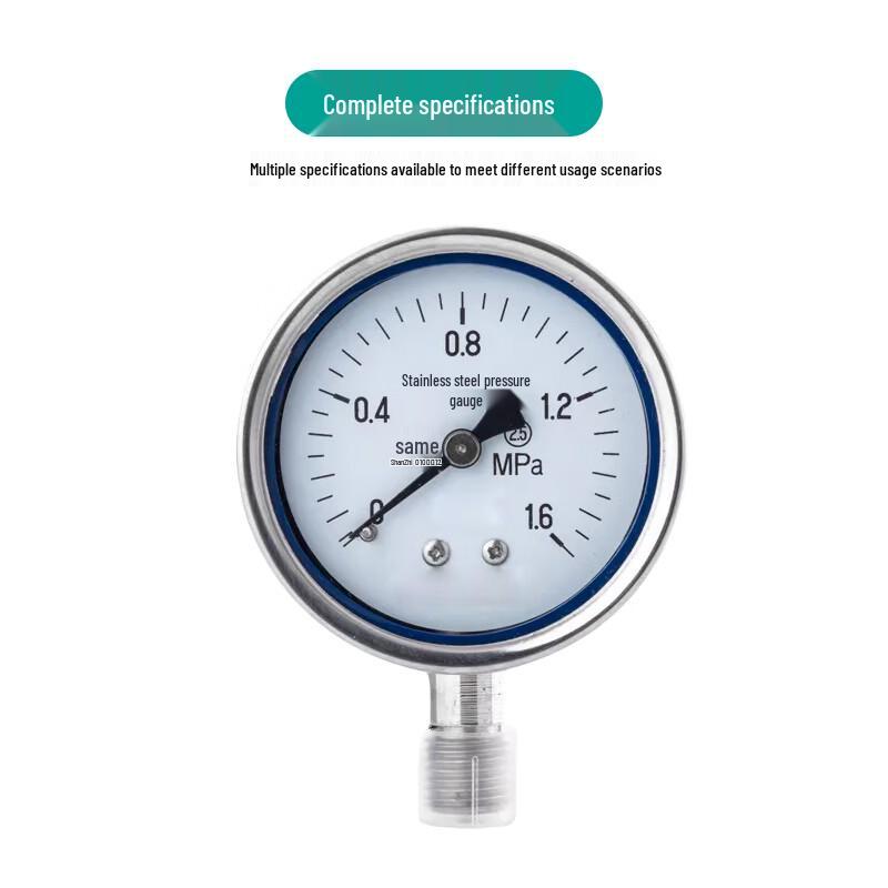Jinglongdun Stainless Steel Pressure Gauge