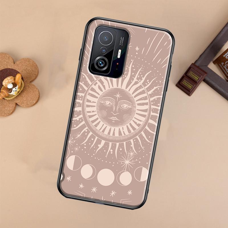 Sun Moon Case For Xiaomi POCO X7 Pro X3 X5 X6 F3 F5 F6 M6 Pro 11T 12T 13T 14T Pro 13 14 Ultra Cover