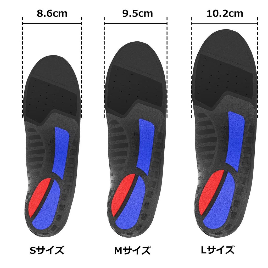 Spenco Unisex Insole Total Support Max Stiff Arch Heel Replacement Type Size 3 7202504 & (25.5~27cm)