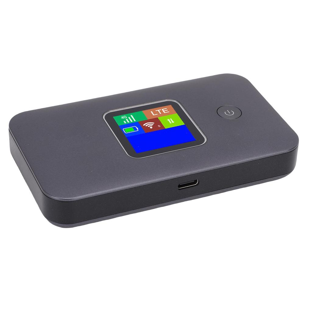 4G Mobile WiFi Router 2.4G 5.8G Dual Band 300Mbps WiFi 6 Support 10 Devices LCD Display Portable Hotspot for Travel