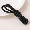 PU Monochrome Leather Rope with a Thickness of About 6mm For DIY Jewelry Making Accessories