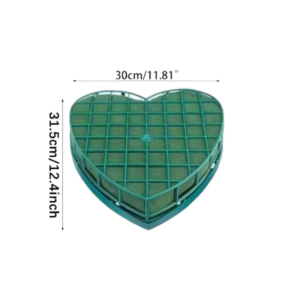 with Suction Cup Floral Arrangement Foam Heart Shaped Floral Foam Cage Tray  Party Decoration