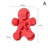 Chocolate Mold Christmas Crutch Silicone Festive Bakeware Diy Candy Fudge Ice Jelly Cake Decor Bakeware Mold