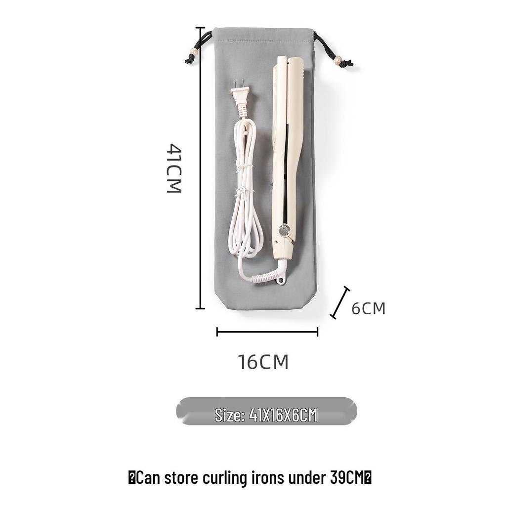 Large Waterproof Nylon Travel Bag for Hair Dryer, Underwear, and More