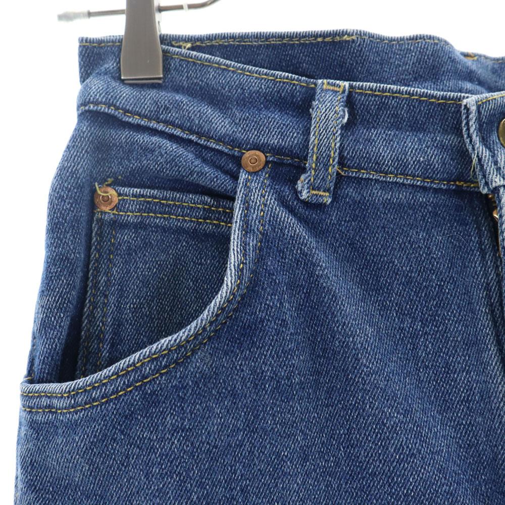 Lee 80s USA made 42 Talon Vintage Straight denim pants Wash blue jeans Women Used