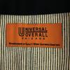 UNIVERSAL OVERALL Hickory Stripe Coverall M Navy X White Women Used