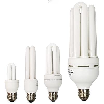 Ultra-Bright E27 Tri-Color U-Shape Energy-Saving Lamp