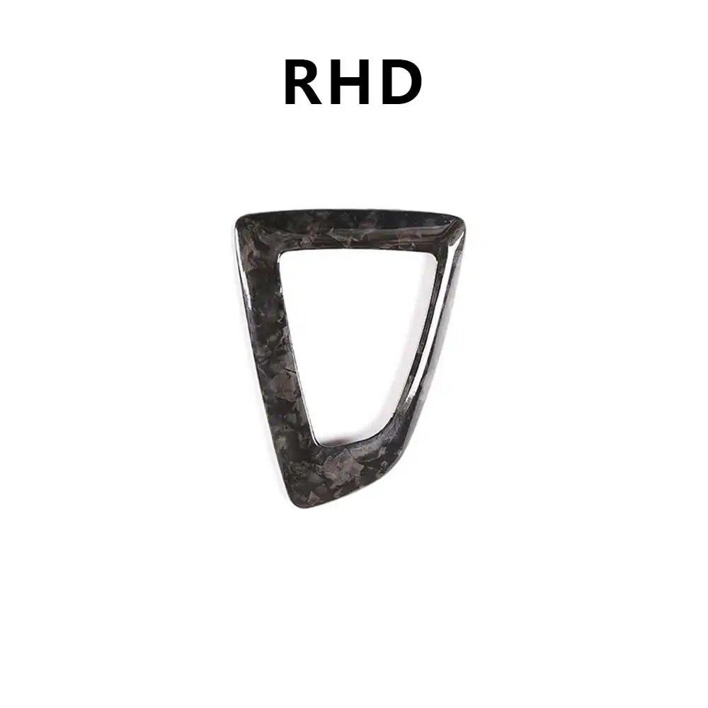 Forge Carbon Für BMW F12 F13 F10 F20 F30 F80 1 2 3 5 6 7 Serie M2 M3 m4 M5 X5M Auto Schaltknauf Kappe Abdeckung Aufkleber Panel Trim