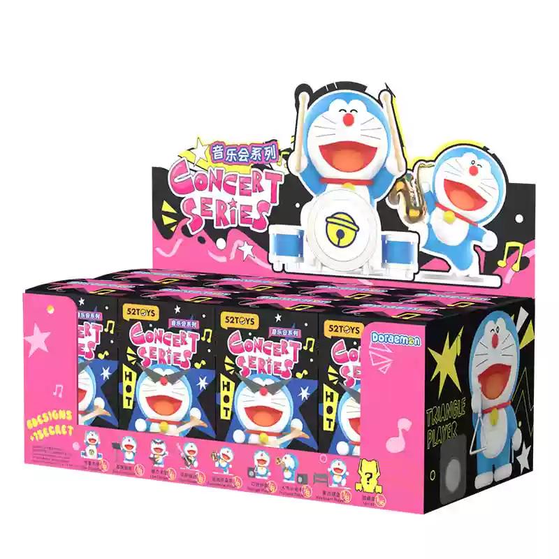 52toys Doraemon Concert Series Blind Box - Fashion Doll Ornament Collectible Hand Toy Gift For Trendy Collectors