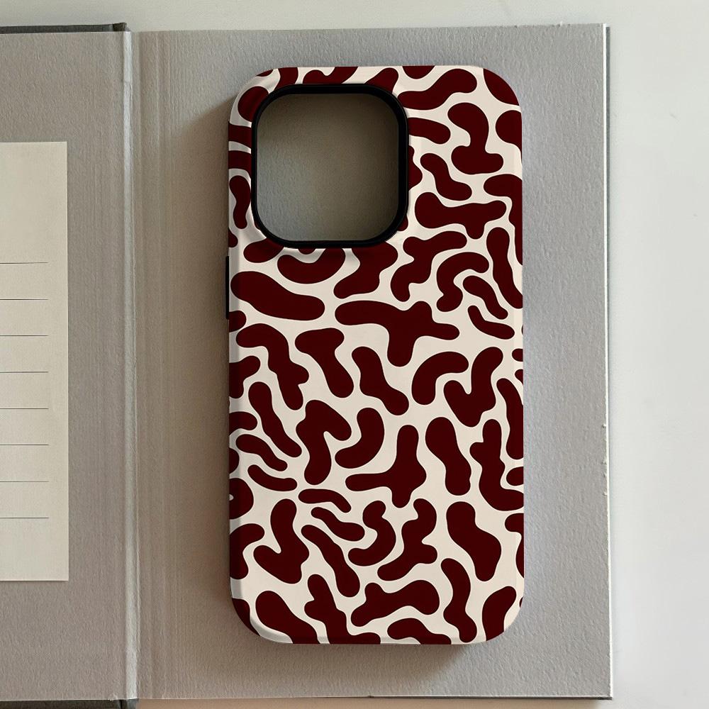 Luxurious and Interesting Fabric Phone Case for iPhone 17 16 15 14 13 12 11 X XS Air Pro Max Plus Luxury Double-layer Back Cover