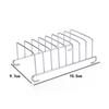 Edelstahl-Toastständer Werkzeug Kühlgitter Brothalterständer Rechteckig Heißluftfritteusen Zubehör für Küche & Esszimmer