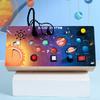 Wooden Simulate Solar System Theme Switch Game Board Children Toy Puzzle