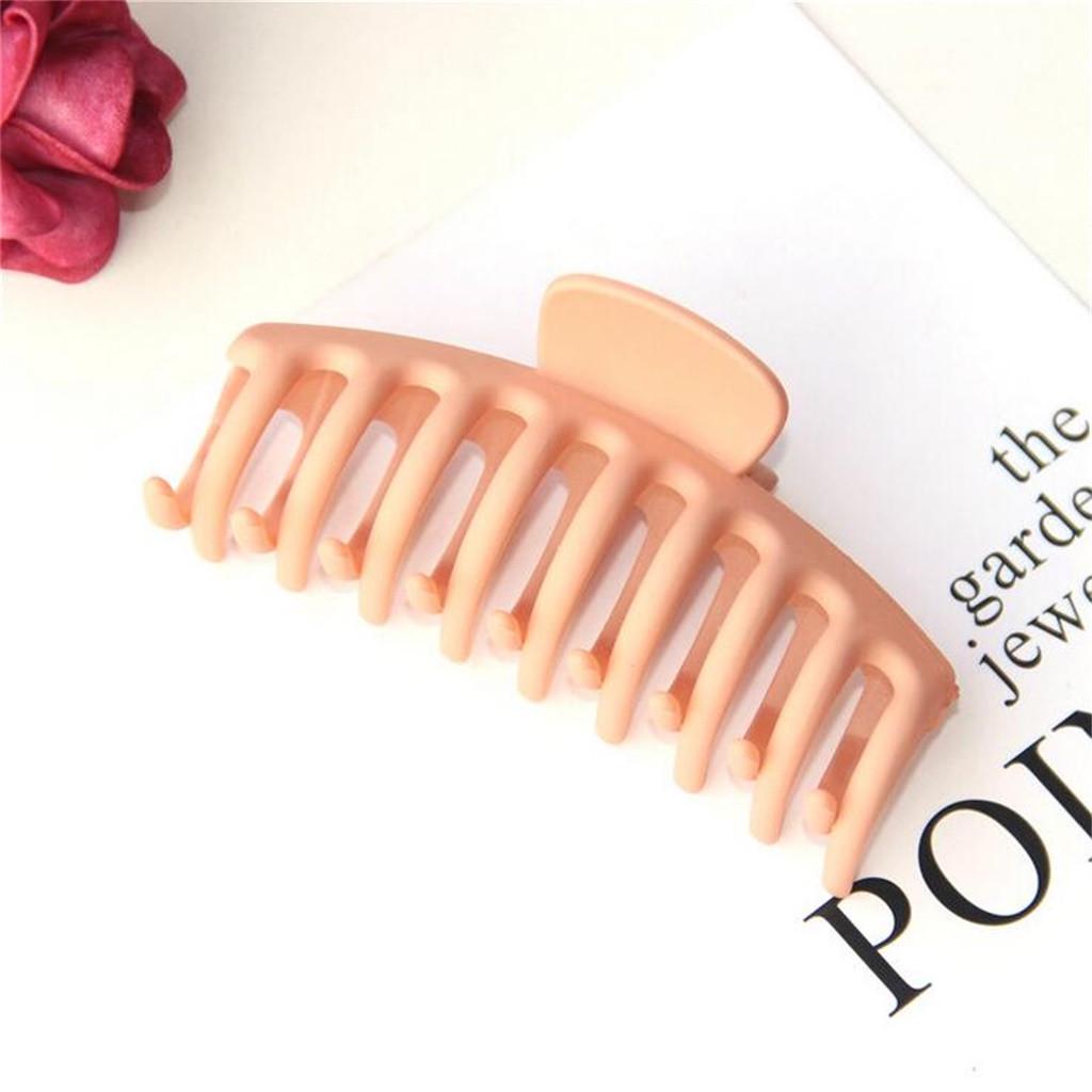 Large Shower Hair Clip Hairpin Back Head Clip Headdress Broken Hair Top Clip