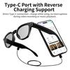MT3 Smart Glasses 8MP HD Camera Video Recording AI Translation Voice Assistant TR90 Ultralight Bluetooth Call Music Smart Eyewear USB Charging Unisex