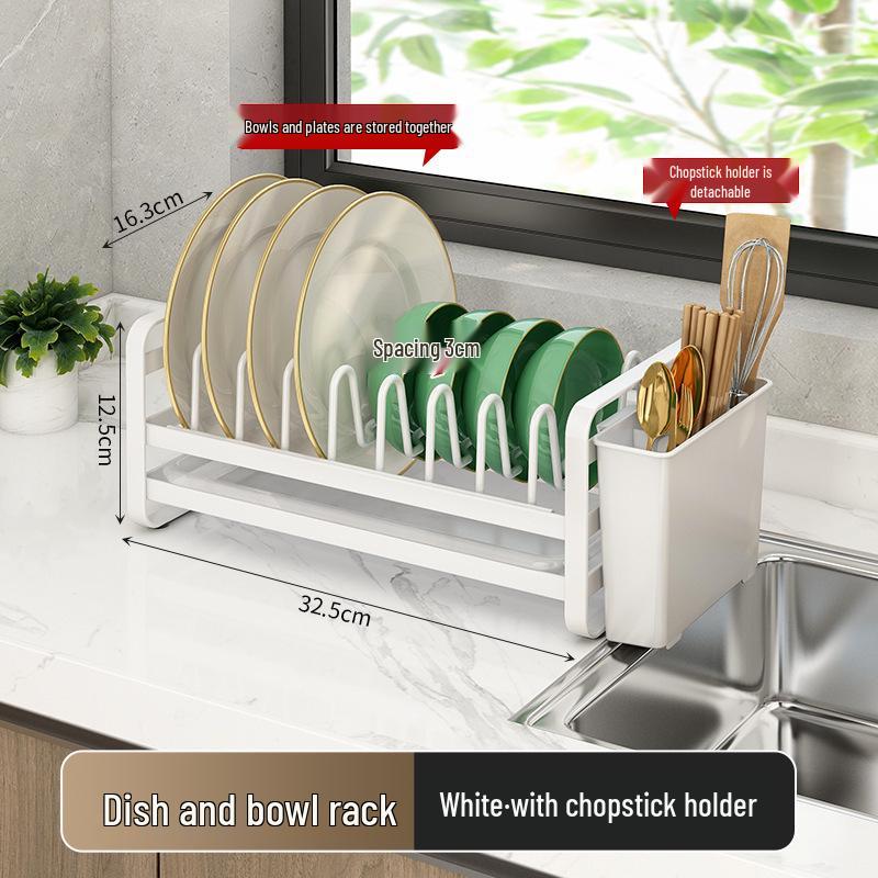 Multifunctional Kitchen Countertop Dish Rack Organizer