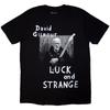 David Gilmour Unisex T-Shirt für Erwachsene, Motiv: Luck & Strange Portrait