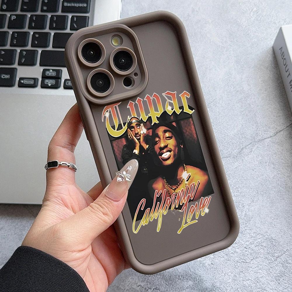 Rapper 2pac Zpěvák Tupac Pouzdro na telefon Pro Samsung Galaxy A16 A06 A35 A55 A25 A05s A15 A54 A34 A24 A14 4G 5G Měkký zadní kryt z TPU