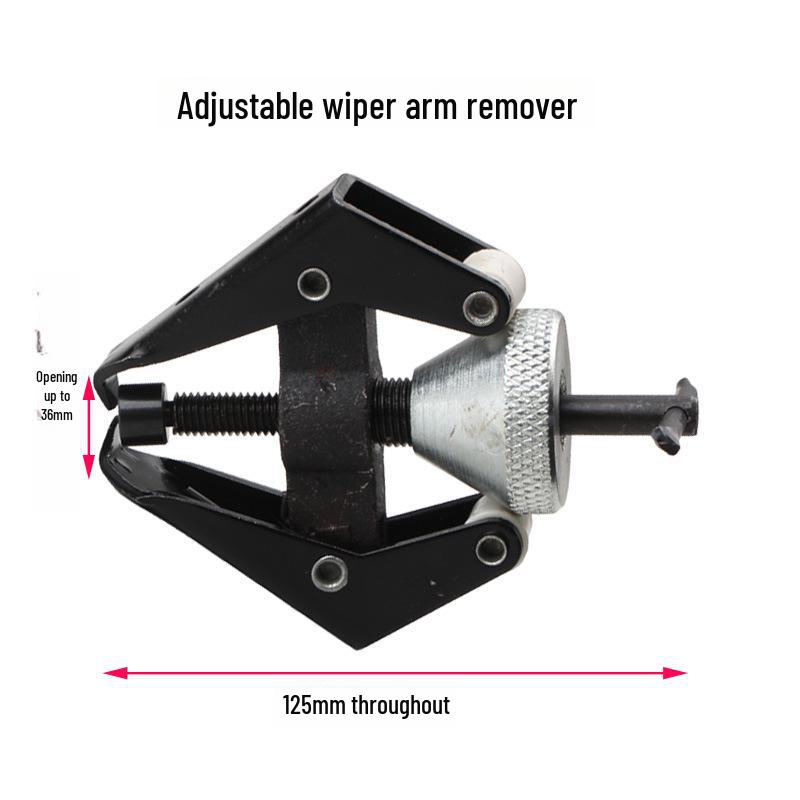 Outil d'extraction de bras d'essuie-glace réglable pour voiture