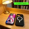 Hazbin Hotel Vaggie Phone Case For iPhone17,16,15,14,13,12,11 Plus,Pro Magnetic with Magsafe Wireless Charging