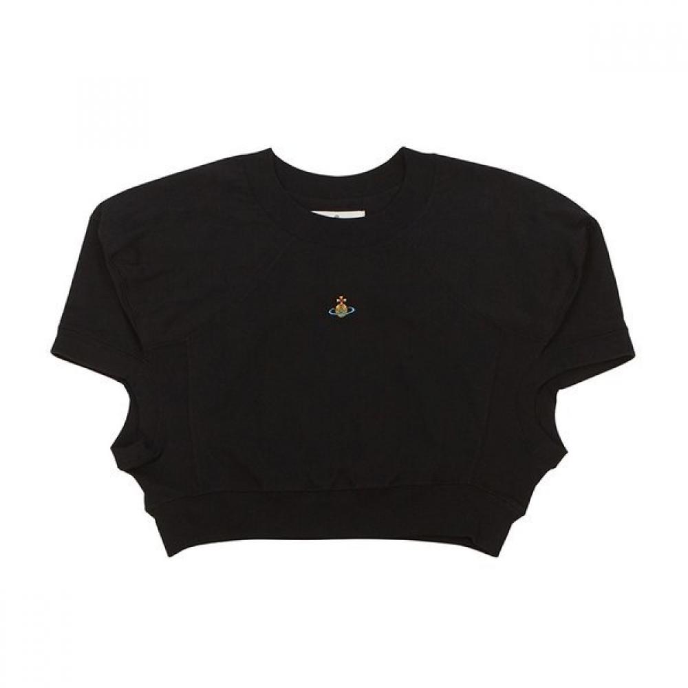 

Vivienne WeSTwood 1g01000a J004a N401 Женская укороченная футболка с коротким рукавом XS