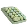 2.4G 18 Key Wireless Mechanical Numeric Keypad Notebook Desktop Computer AccessoryGreen