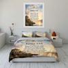 Bible Verse Bedding Set James 1:12 Print Bedding set (1 duvet cover, 2 pillowcases, duvet not included)