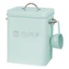 Rice Storage Jar Cereal Dispenser Grain Green