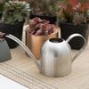 500ml Stainless Steel Indoor Outdoor Watering Can Garden Plant Flower   Spout Watering Pot