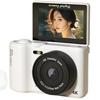 HD Retro Mirrorless CCD Flip Screen Camera for Students & Vloggers