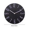 Wall Clock Non Ticking Time Display Supplies Bedroom Wall Clocks For Office Students Seniors Homeowners Apartment Bedroom
