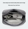 Water-resistant Cationic Portable Power Bank & Cable Storage Pouch for Digital Accessories